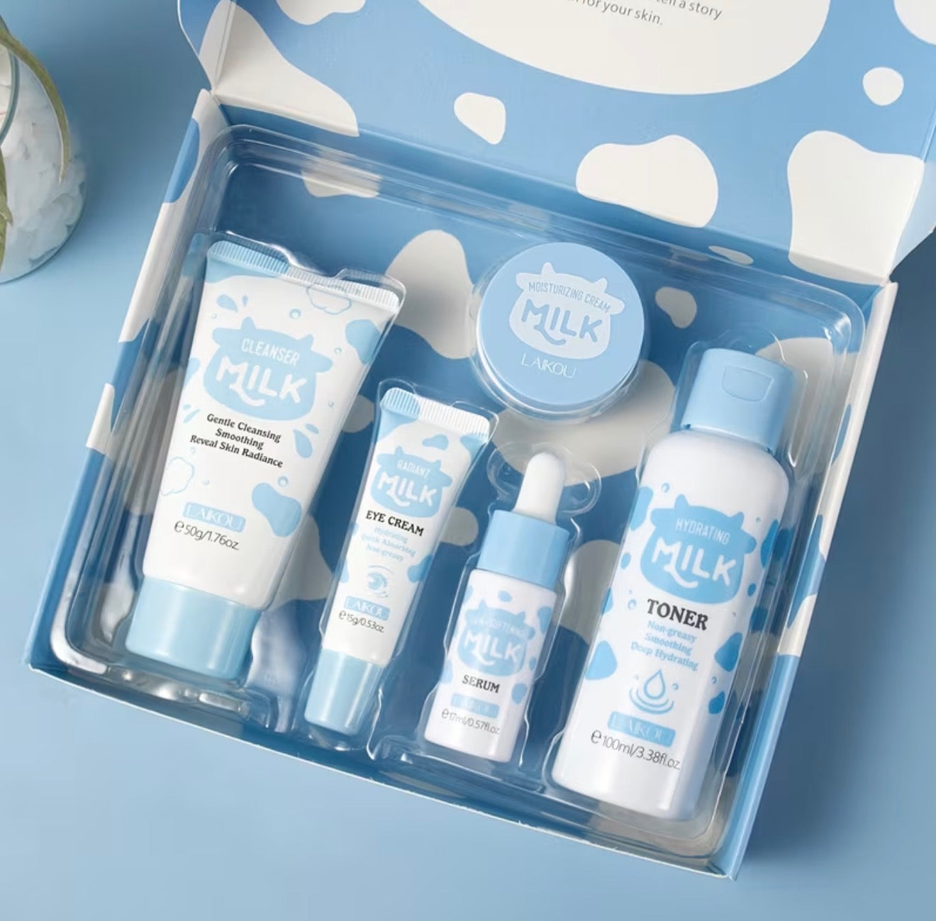 Glowing Milk Skincare Set
