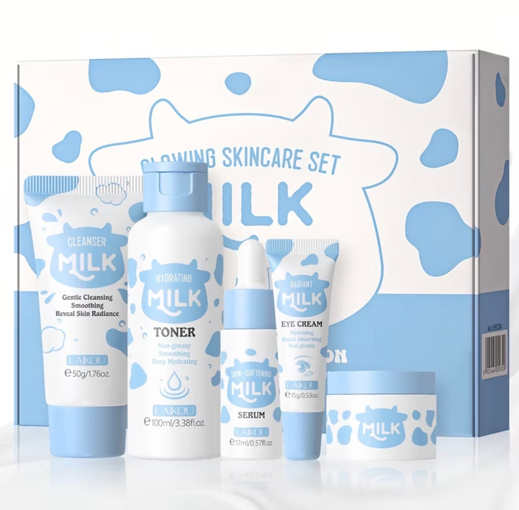 Glowing Milk Skincare Set